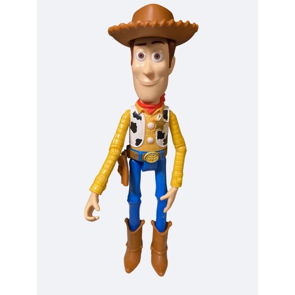 Disney Pixar Toy Story Woody 9" Posable Articulated Figure with Hat 2017 - Picture 1 of 10